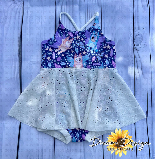 3t crisscross romper