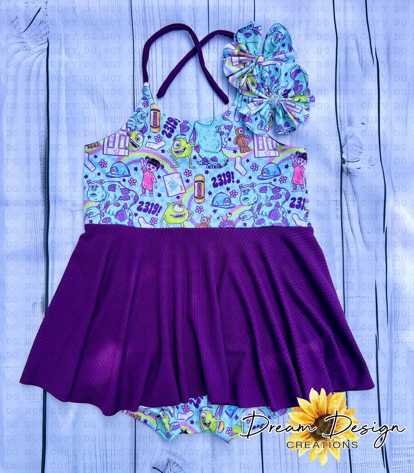 5t halter romper & piggies