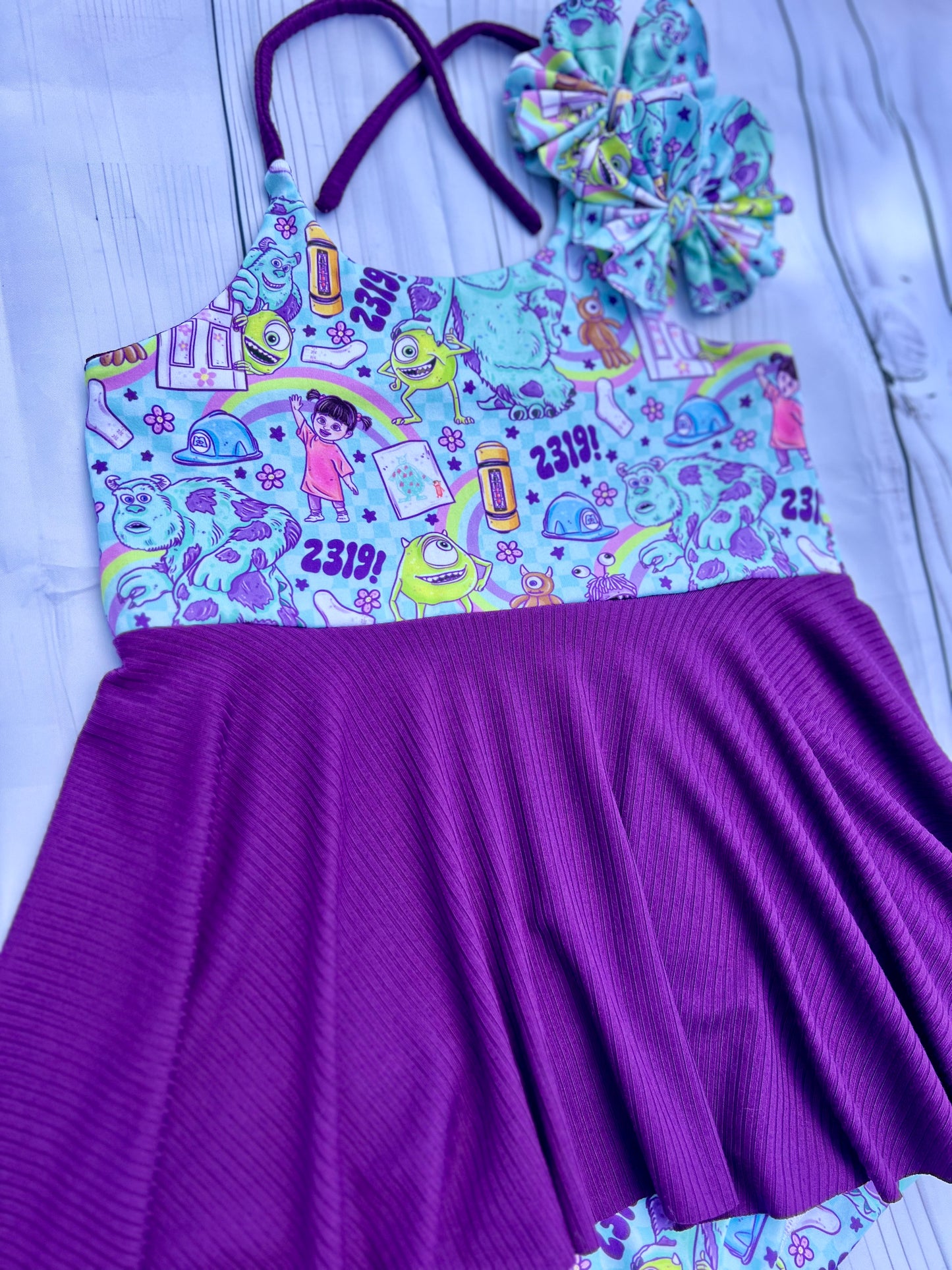 5t halter romper & piggies