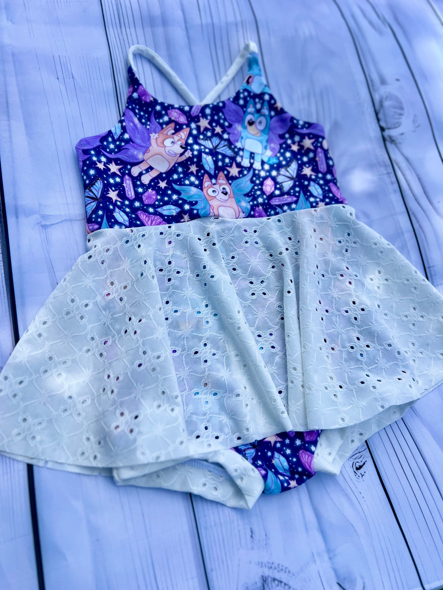 3t crisscross romper